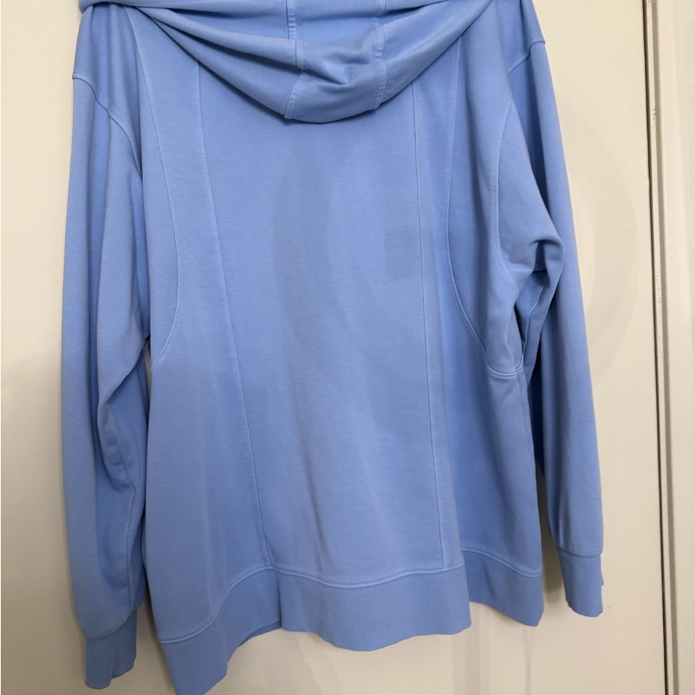 Athleta Blue Oversized Sweatshirt - Picture 2 of 8